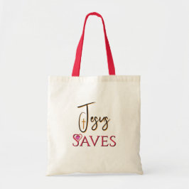 Jesus Spaart Christelijke Spreuk  Tote Bag