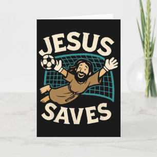 Jesus Spaart I Christelijk Geloof I Jezus Voetbal  Kaart