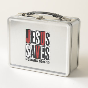 Jesus Spaart Romeinen 10_9 Christelijk Vintage T-s