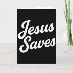 Jesus Spaart Vintage Schrift Kaart