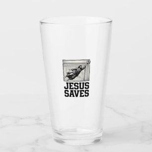 Jesus Spaart Voetbal Keeper Vintage Gravure Shirt_ Glas