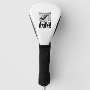 Jesus Spaart Voetbal Keeper Vintage Gravure Shirt_ Golfheadcover