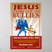 Jesus Stood_Up tegen Bullies Poster (Voorkant)