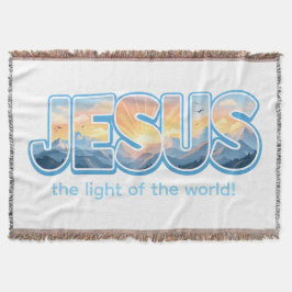 Jesus Sunrise Deken