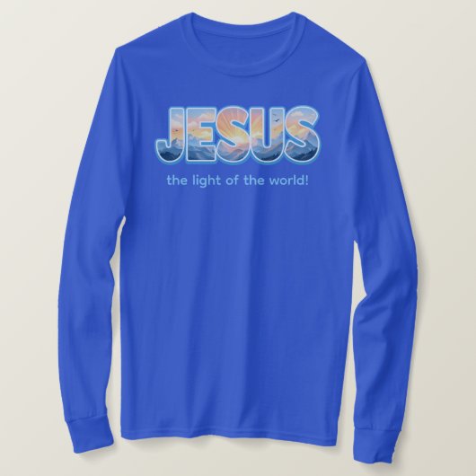 Jesus Sunrise T-shirt (Design voorkant)