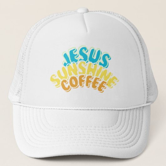 Jesus Sunshine Casquette de café pour femmes (Devant)
