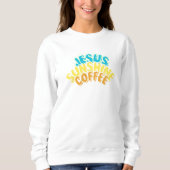 Jesus Sunshine Coffee Trui (Voorkant)