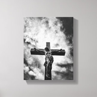 Jésus sur la Croix – Toile de Foi et de Rédemption