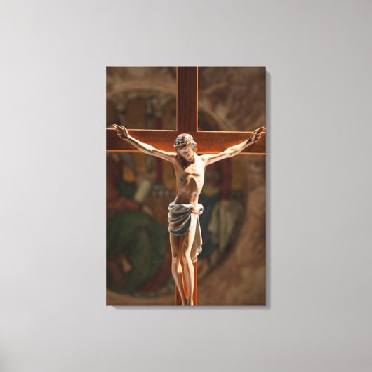 Jésus sur la croix Toile enveloppée (Recto)