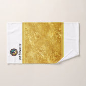 Jesus Surfing apporte aventure et espoir (Serviette à main)