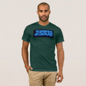 JÉSUS – T-Shirt Electric Glow (Devant entier)