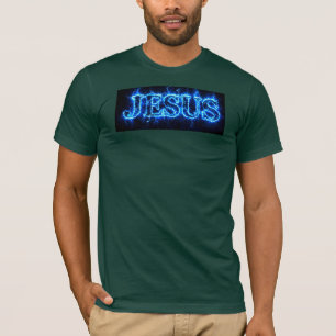JÉSUS – T-Shirt Electric Glow