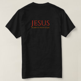 Jésus T-Shirt La Voie La Vérité La Vie