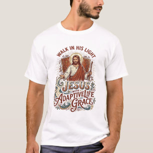 Jesus T-shirt voor stimulans voor mensen met een b