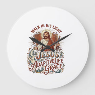 Jesus T-shirt voor stimulans voor mensen met een b Grote Klok