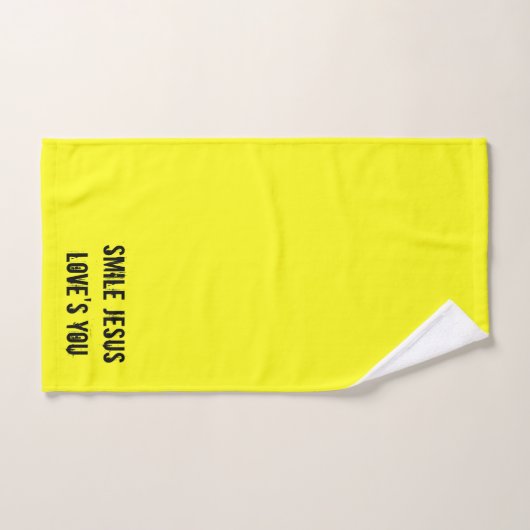 Jésus t'aime (Serviette à main)