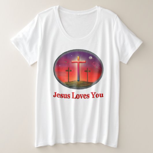 jésus t'aime (Design devant)