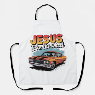 Jesus Take the Wheel  Muscle Car Schort