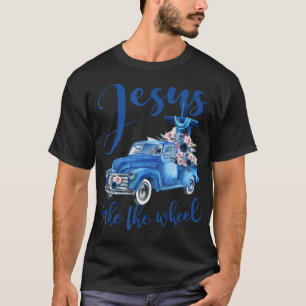 Jesus Take the Wheel Trucker Christelijk Religious T-shirt
