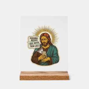 Jésus Téléphone Mort Pas De Musique Humour De Gym