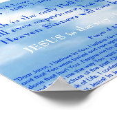 JESUS Témoin d'une affiche (Coin)