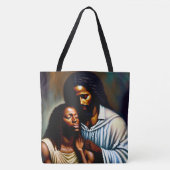 Jesus the Comforter Christian Art Sac fourre-tout (Devant)
