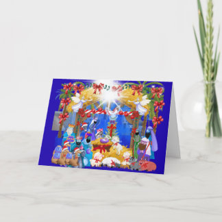 Jesus The Savior Is Born Greeting Card Kaart