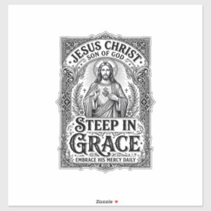 Jesus Thee Liefhebber Grafische T-shirt Christen Sticker