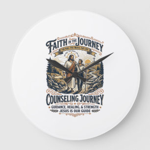 Jesus Therapie Vriendelijk Christelijk Vintage T-s Grote Klok
