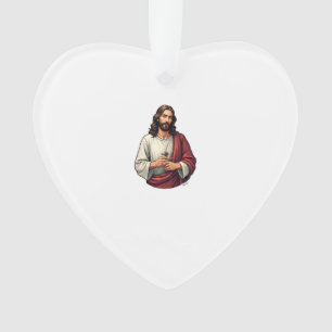 Jesus Timmerman Mark Vintage Gravure T-shirt 2 Ornament