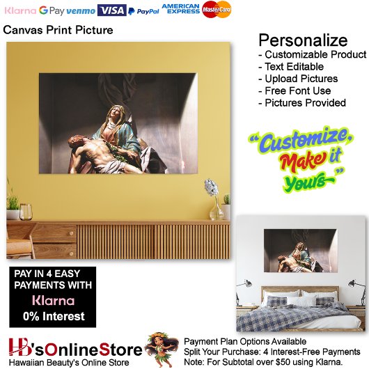 Jésus toile Imprimer l'image 18