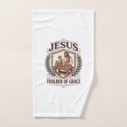 Jesus Toolbox Van Genade Jesus Toolbox Genade Chri Handdoek (Handdoek)