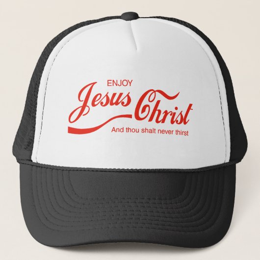 JESUS Trucker Hoed Pet (Voorkant)