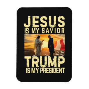 Jesus Trump - Jezus Is Mijn Heer Heiland Magneet