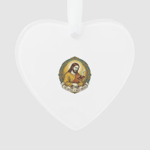 Jésus vaincu fumant du toast brûlé petit-déjeuner