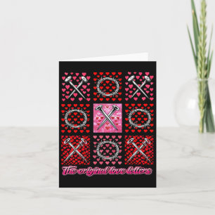 Jesus Valentine Xoxo De Originele Liebesbrieven Fa Kaart