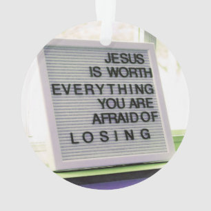 Jésus vaut tout Signe chrétien
