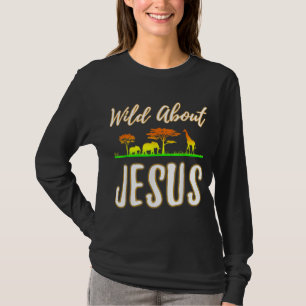 Jesus VBS Mannen Vrouwen Kinder Wild over Jezus Ch T-shirt