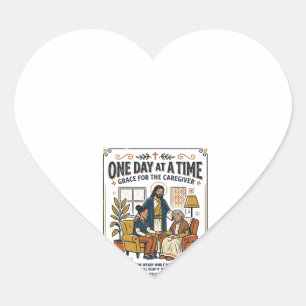 Jesus Verzorging Ouder Wordende Ouders Grafische T Hart Sticker