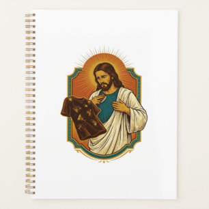 Jésus Vêtements De Sport Noirs Couverts De Craie D