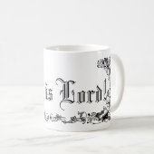 Jésus vintage est seigneur Mug (Devant droit)