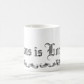 Jésus vintage est seigneur Mug (Centre)