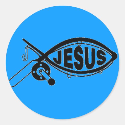 JESUS VISTE STICKER (Voorkant)