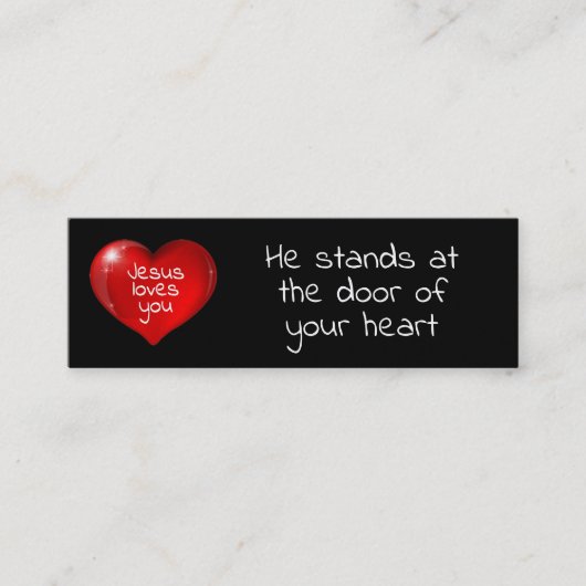 Jésus vous aime Carte (Devant)