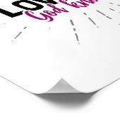 Jésus vous aime - Dieu sait pourquoi Poster (Coin)