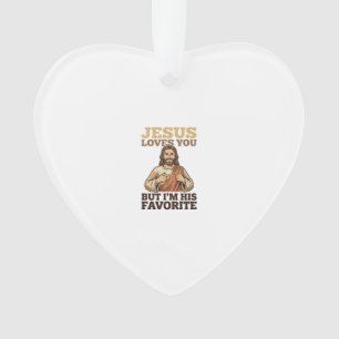 Jésus Vous Aime Drôle Vintage Croyance Chemise Des