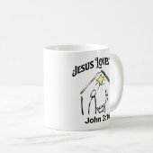 JÉSUS VOUS AIME MUG (Devant droit)