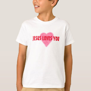 JÉSUS VOUS AIME T-shirt garçon
