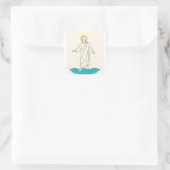 Jesus Walking on Water Sticker (Sac)