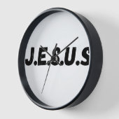 Jesus Wall Clock – Inspirerend uurwerk voor jou (Hoek)